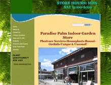 Tablet Screenshot of paradisepalm.com